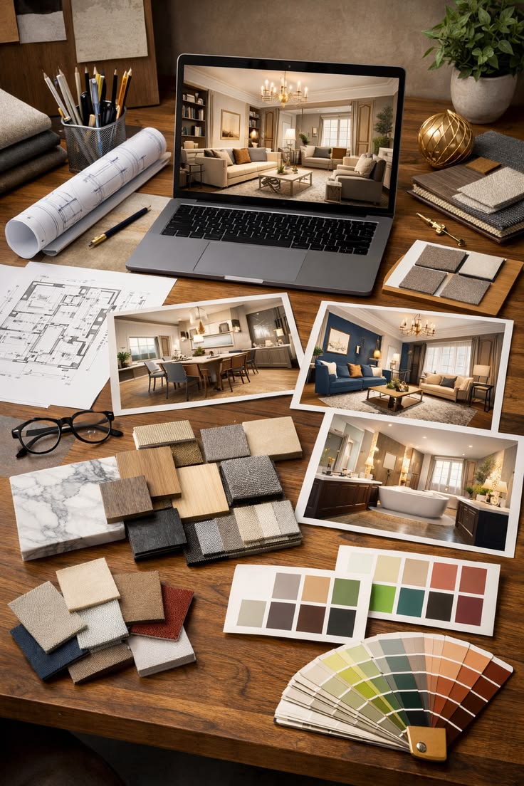 Materials Used in Interior Design: A Comprehensive Selection Guide