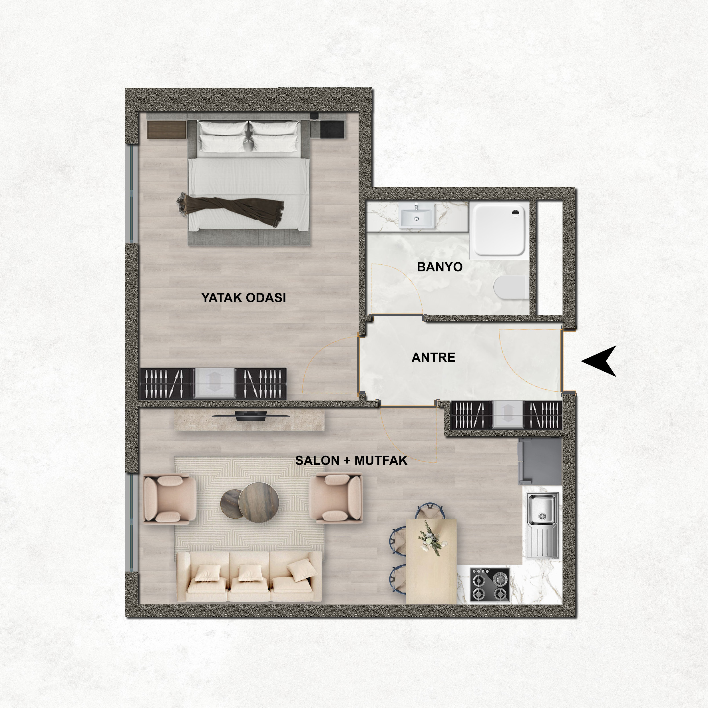 1+1 Ev Tasarım Paketi için medya