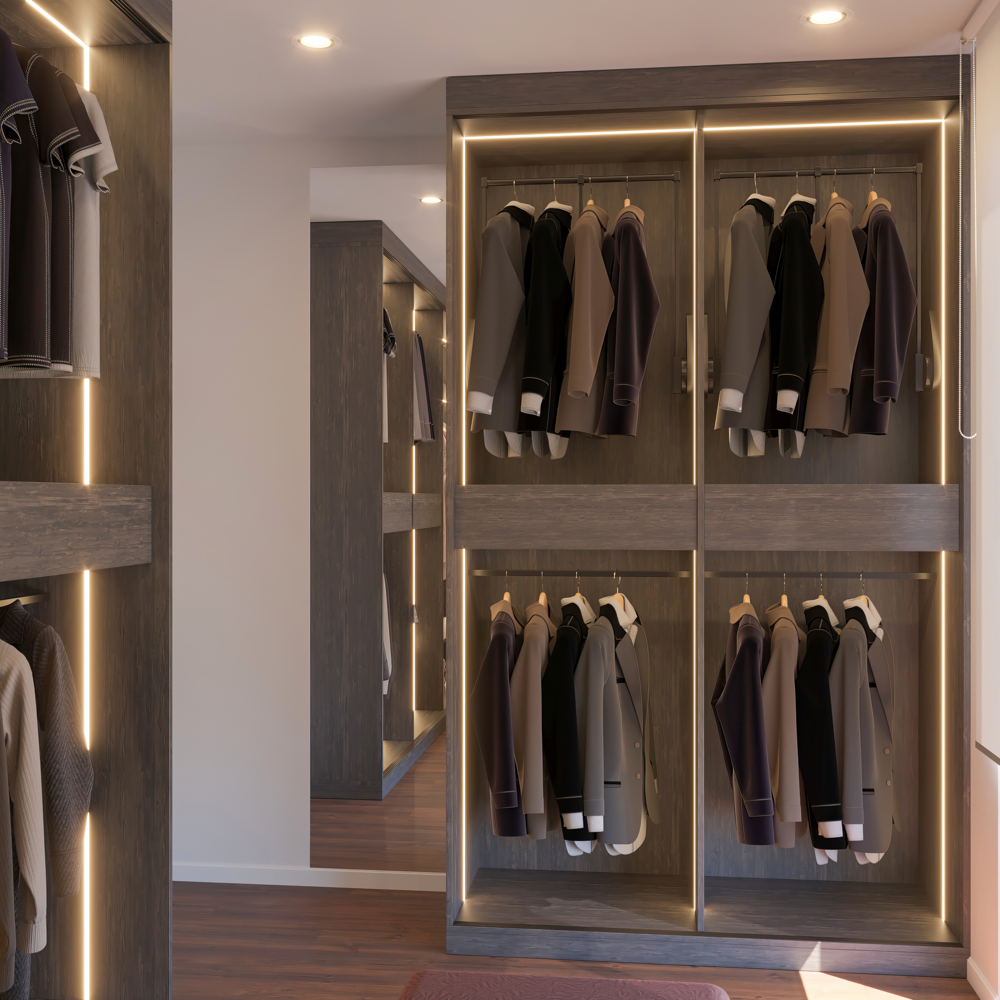 Smoked Glass Sliding Door Wardrobe