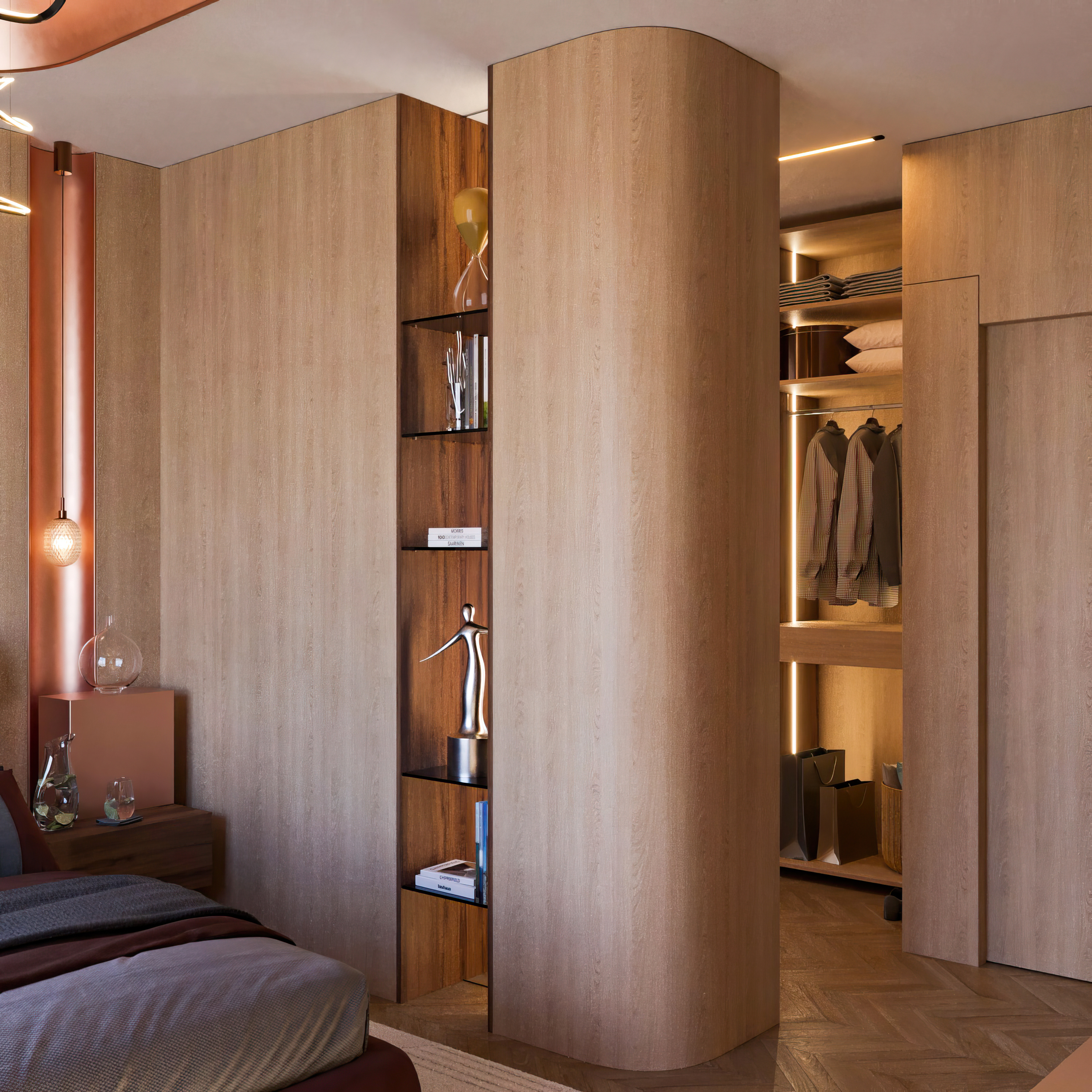 Wooden Bedroom Design