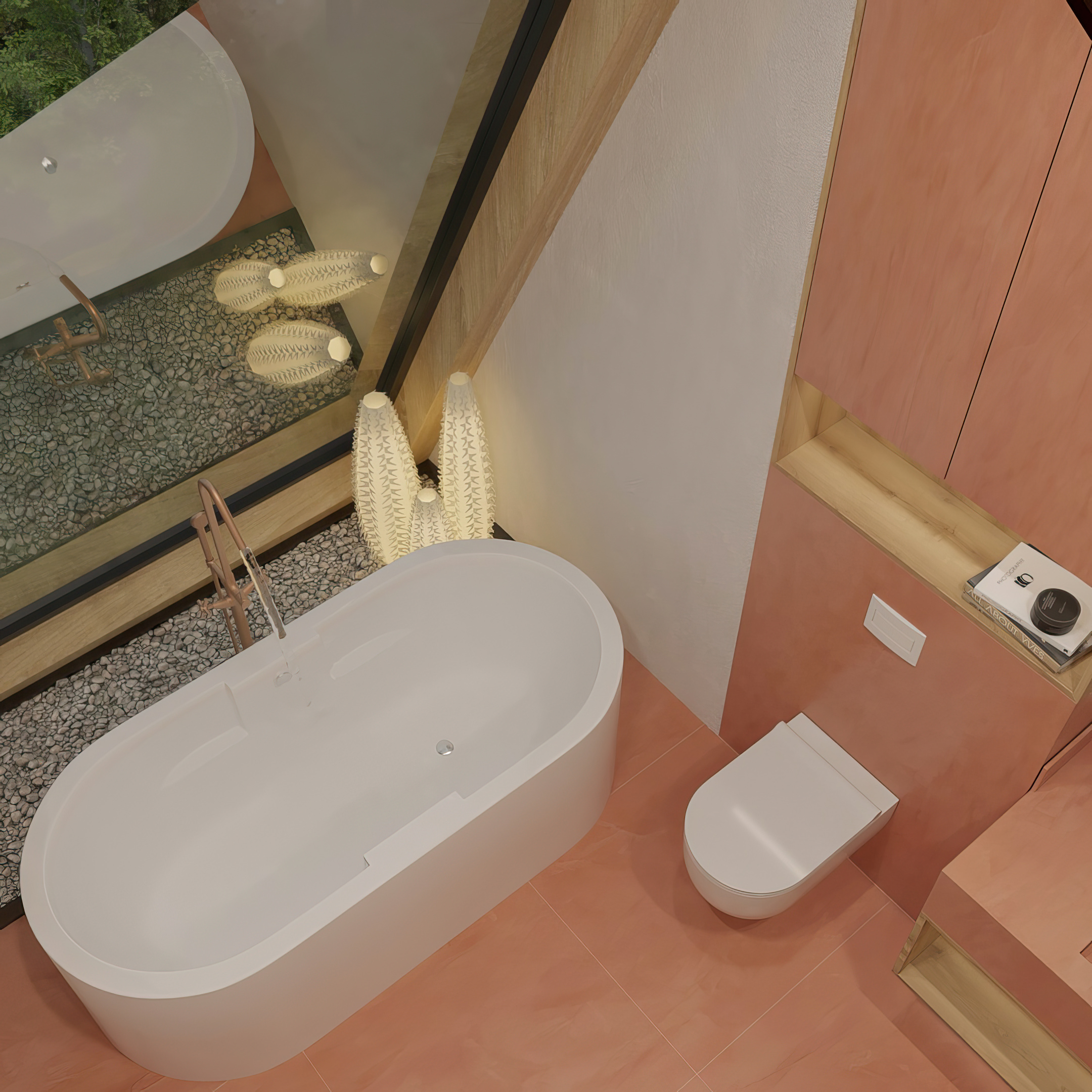 Pembe Porselen Banyo