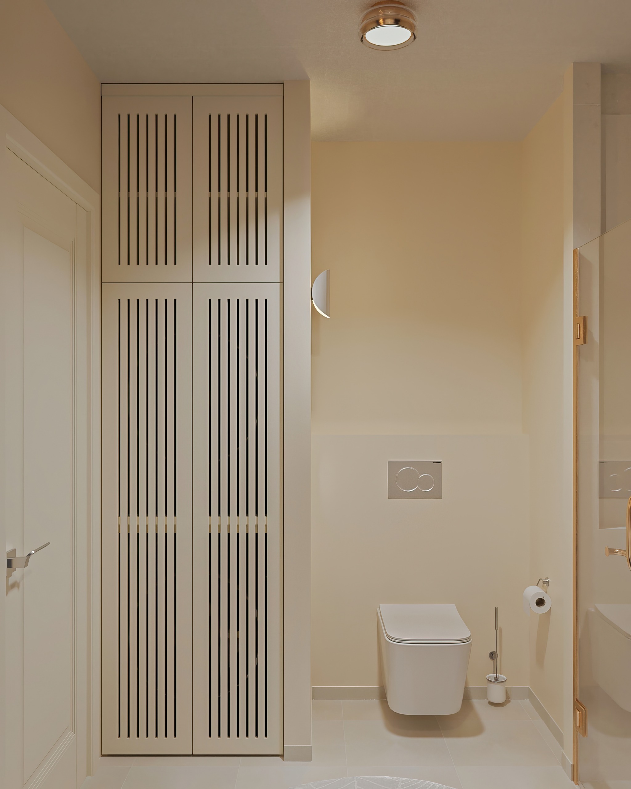 Koyu Mavi Country Banyo