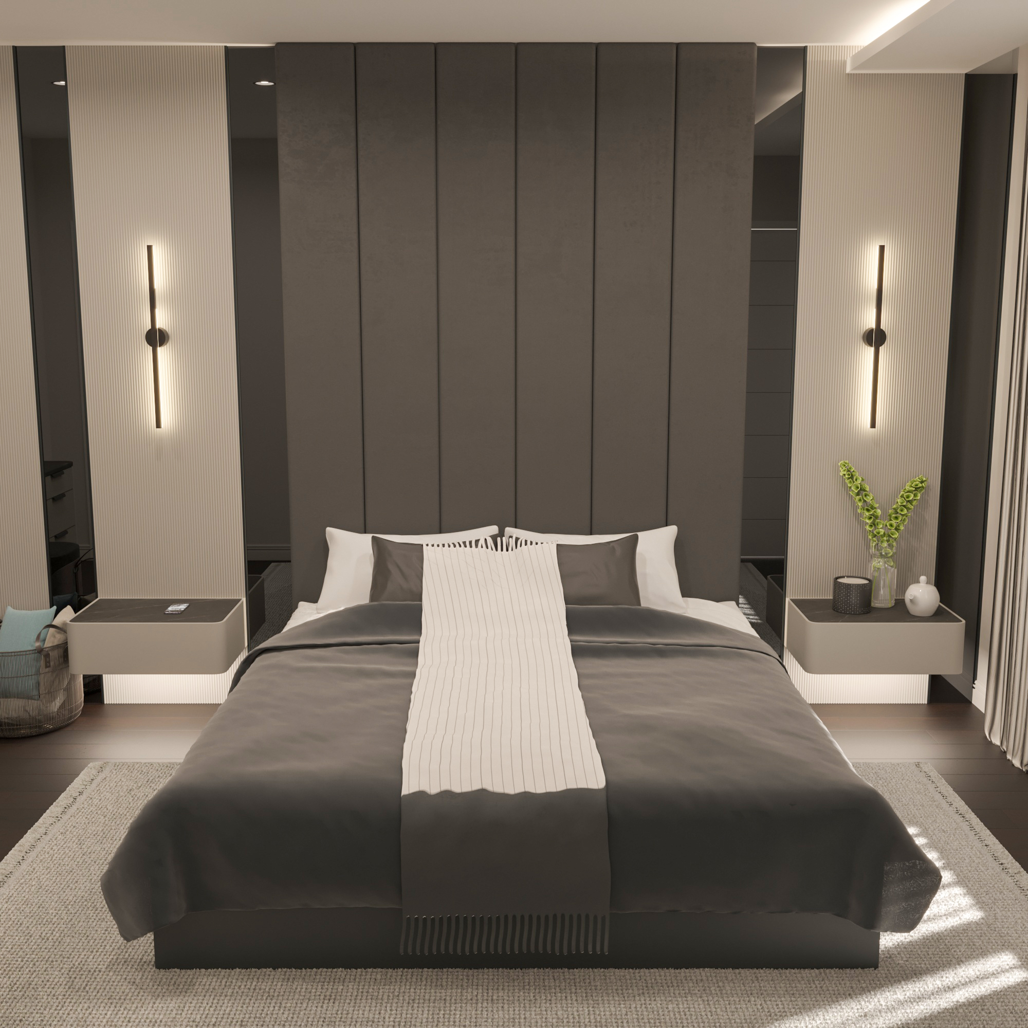 Softy Bedroom Design