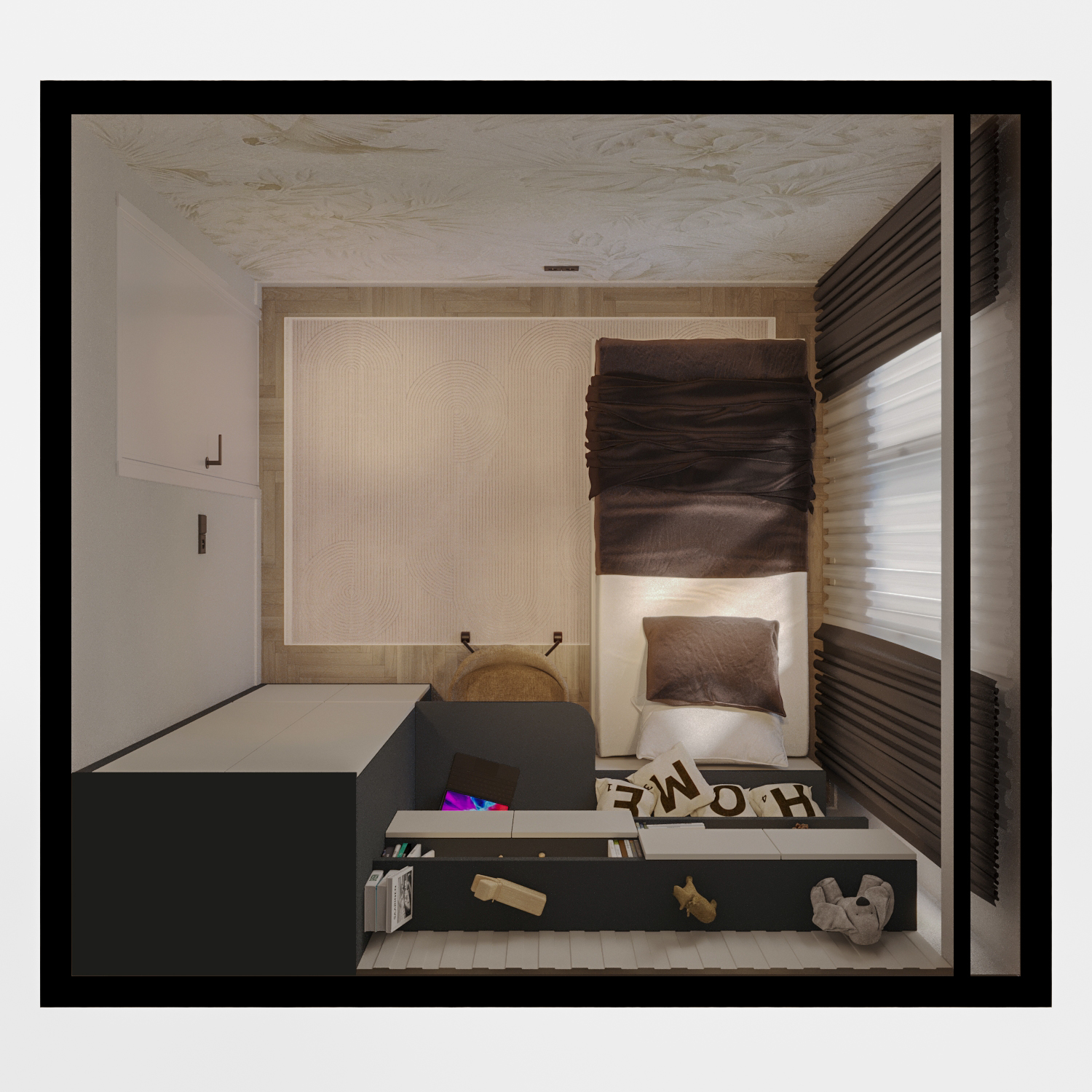 Kırık Beyaz Genç Odası