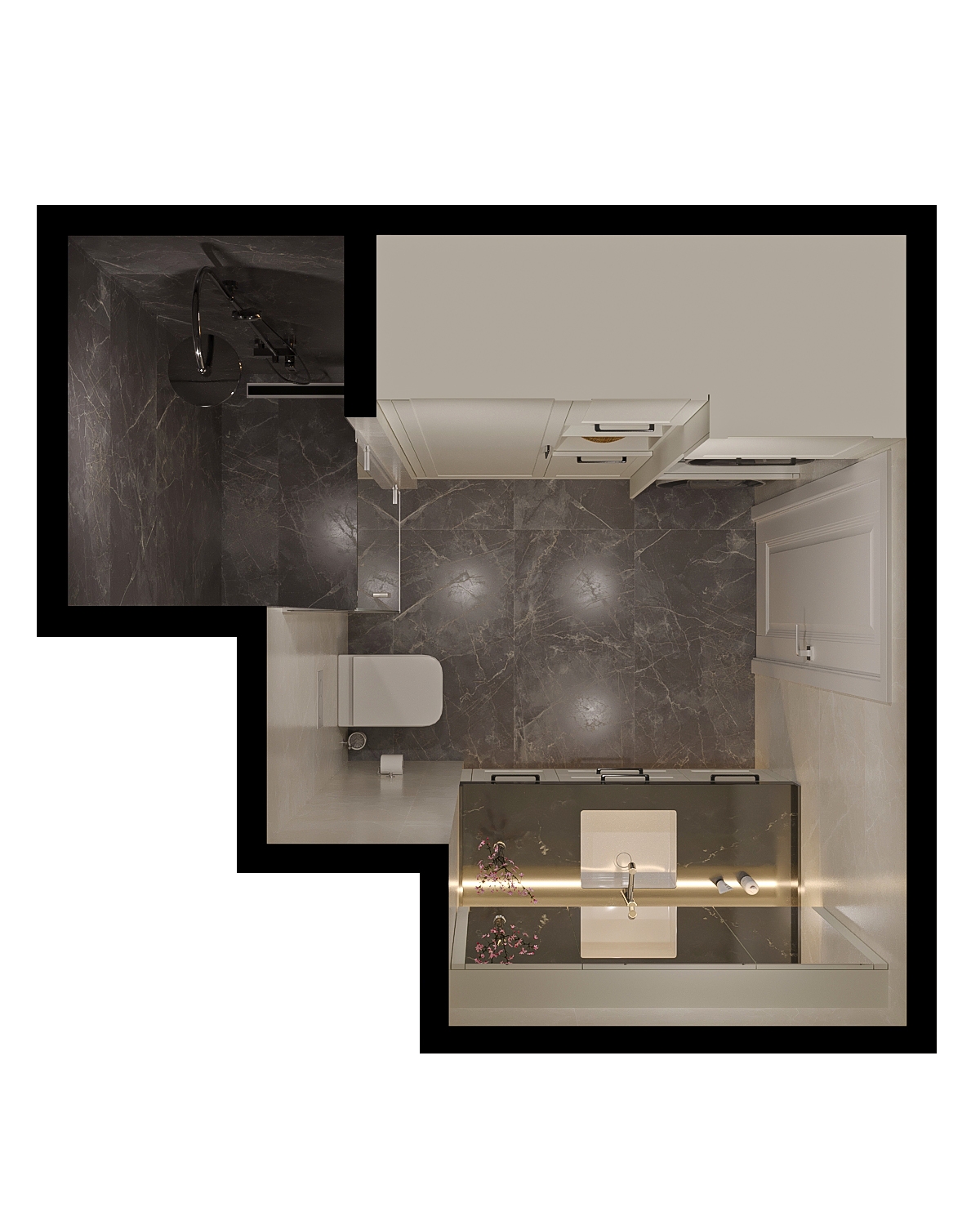 Modern Boho Bathroom