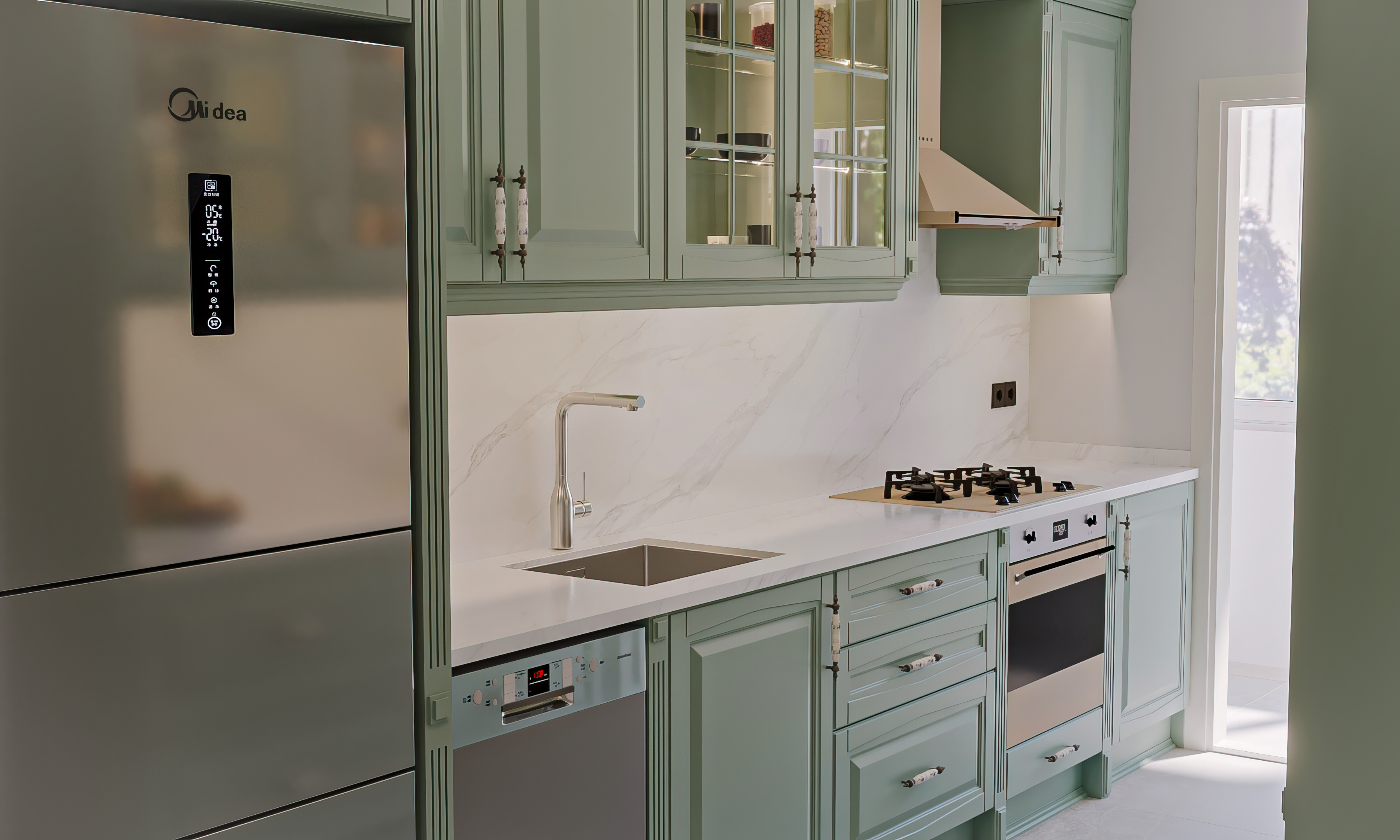 Neoclassical Kitchen