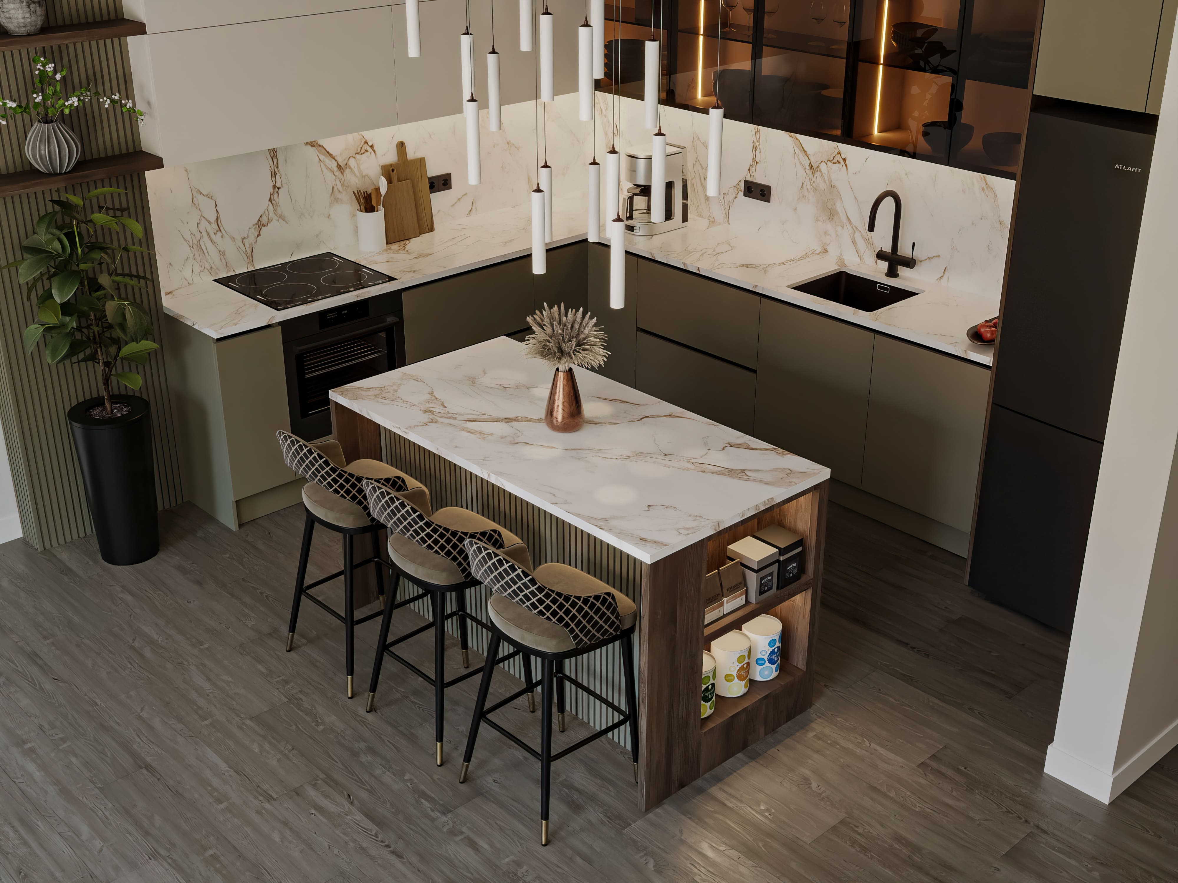 Biophilic Kitchen