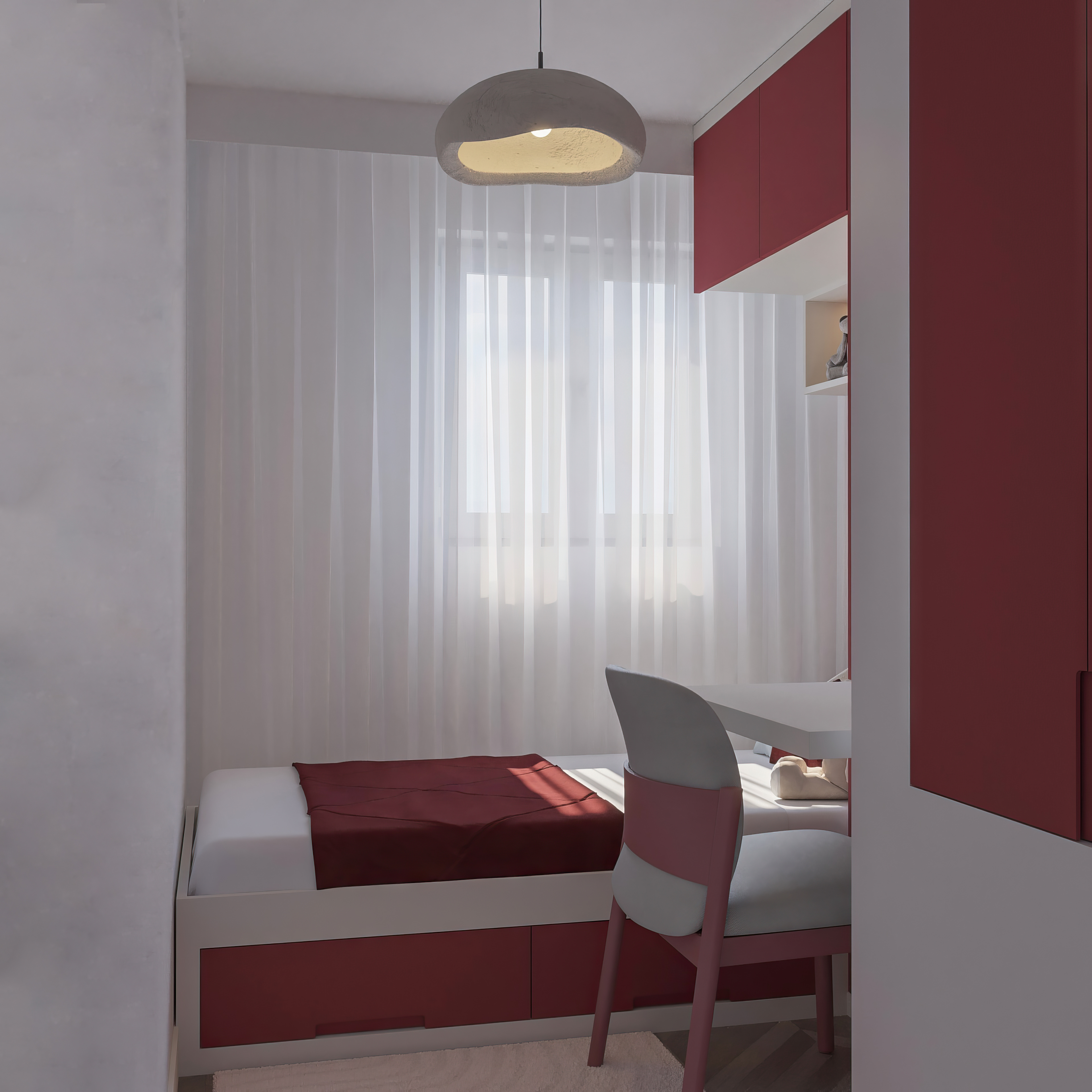 Red Children’s Room