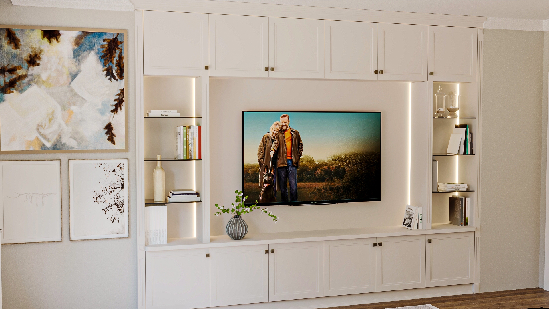 Country TV Unit Design