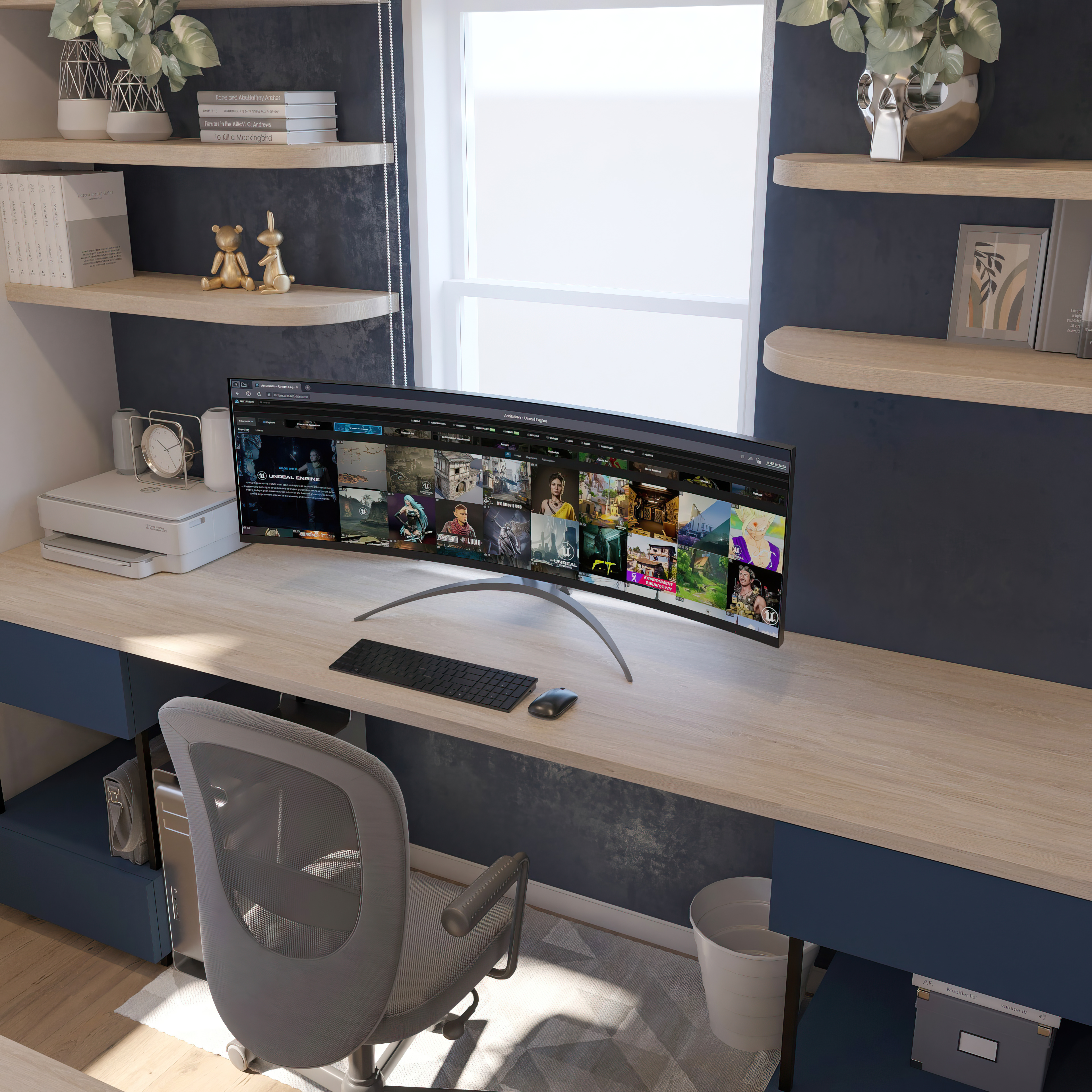 Homeoffice Çalışma Alanı