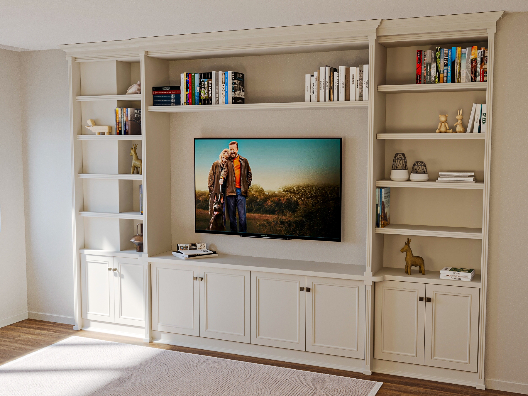 Neoklasik TV Ünitesi