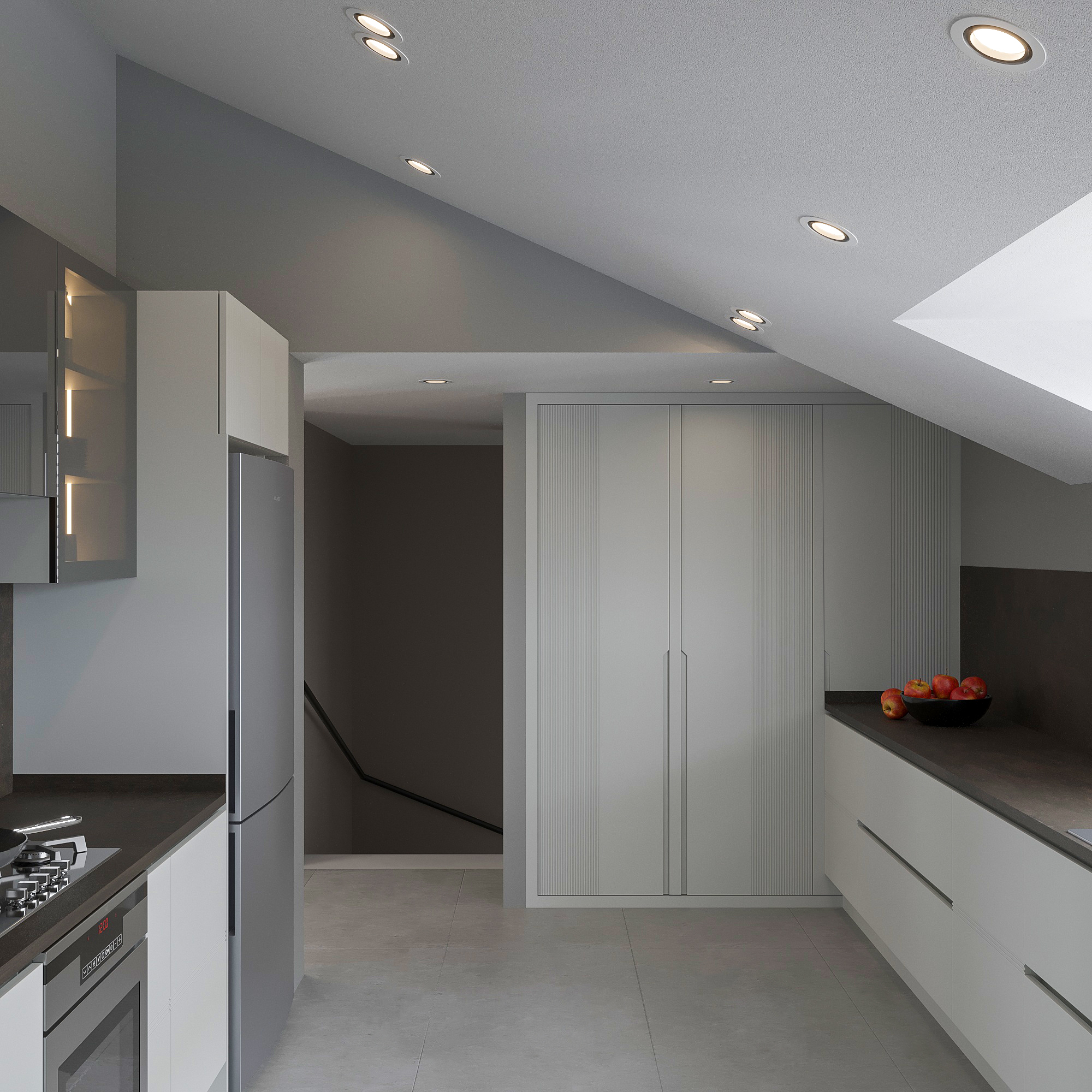 Kırık Beyaz Mutfak