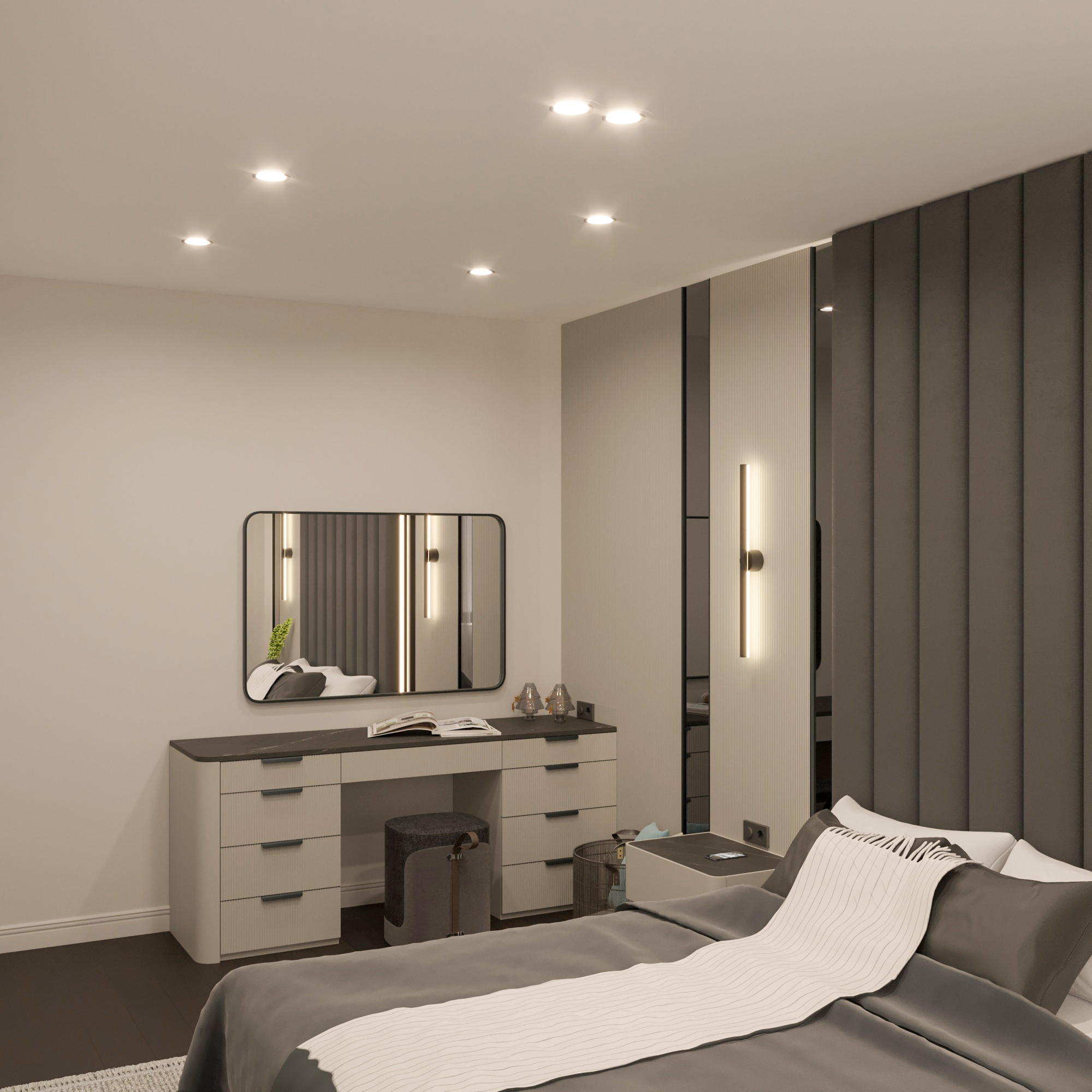 Softy Bedroom Design