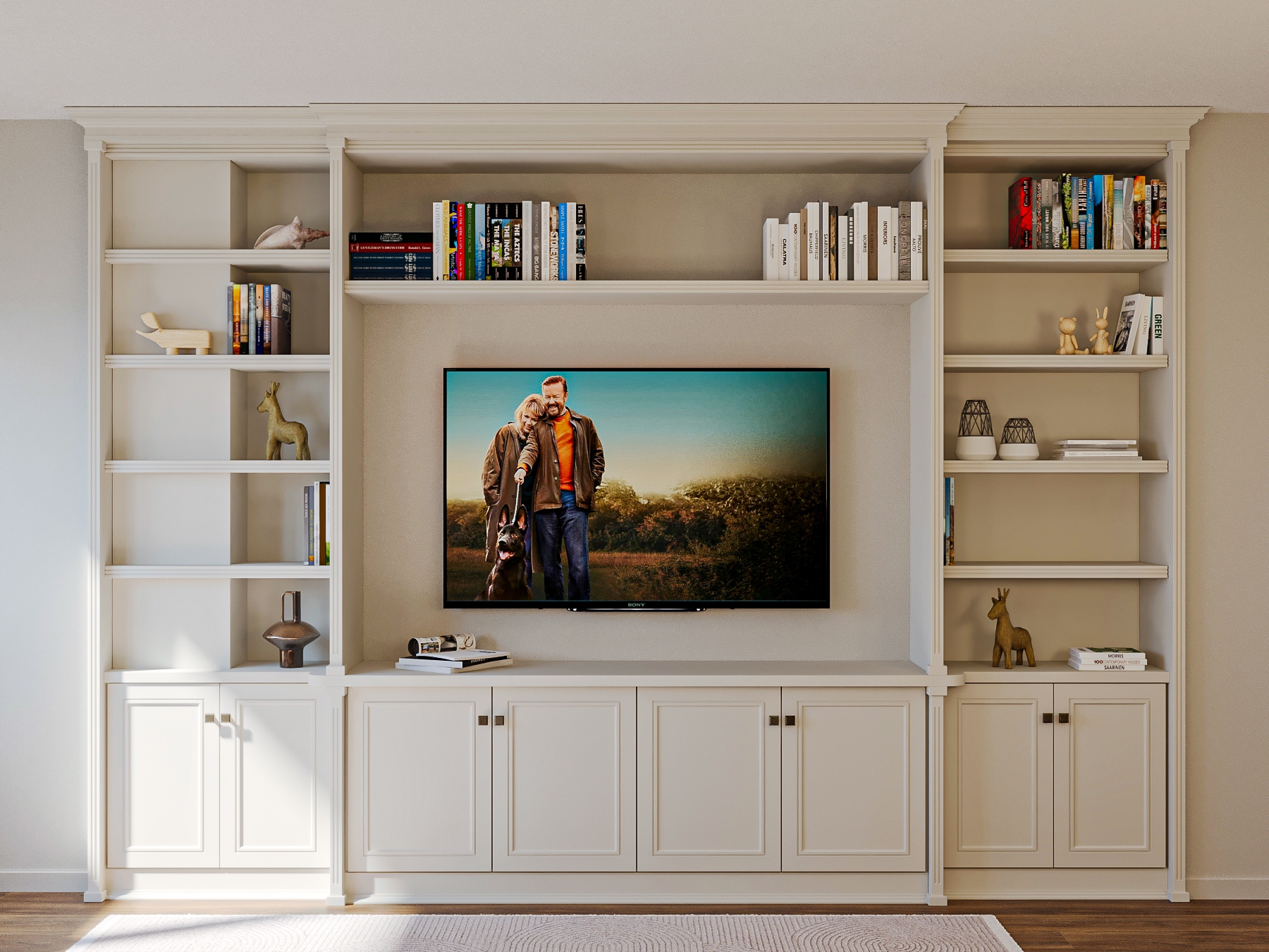 Neoklasik TV Ünitesi