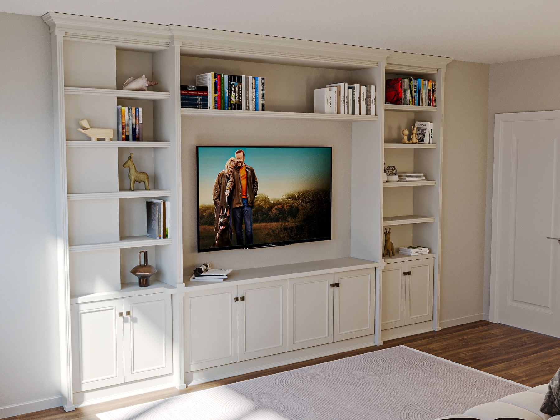 Neoklasik TV Ünitesi