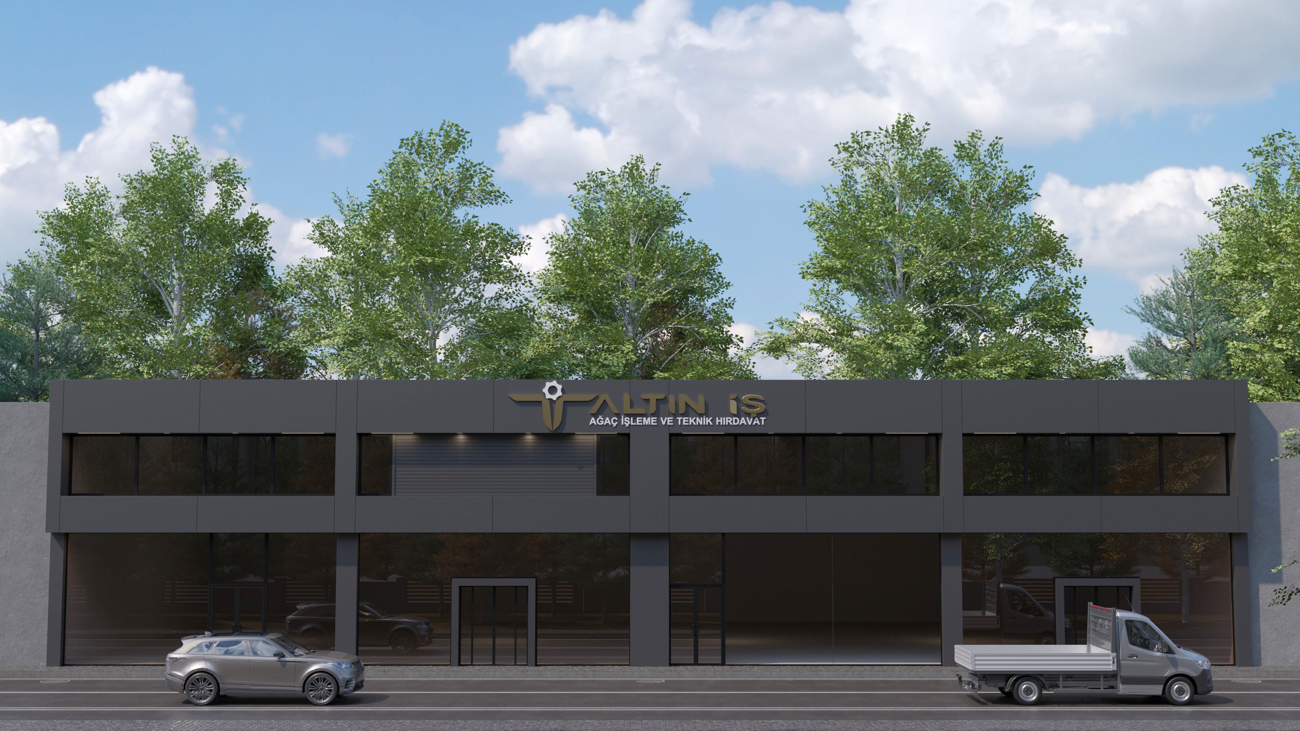 Altın Is Facade Design / Istanbul - TR