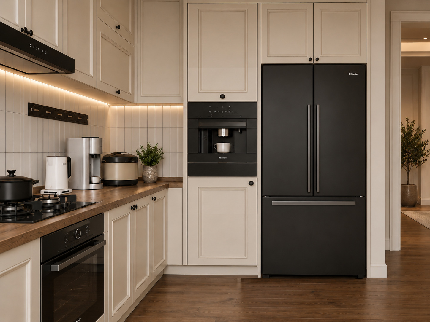 Cream & Oak Kitchen