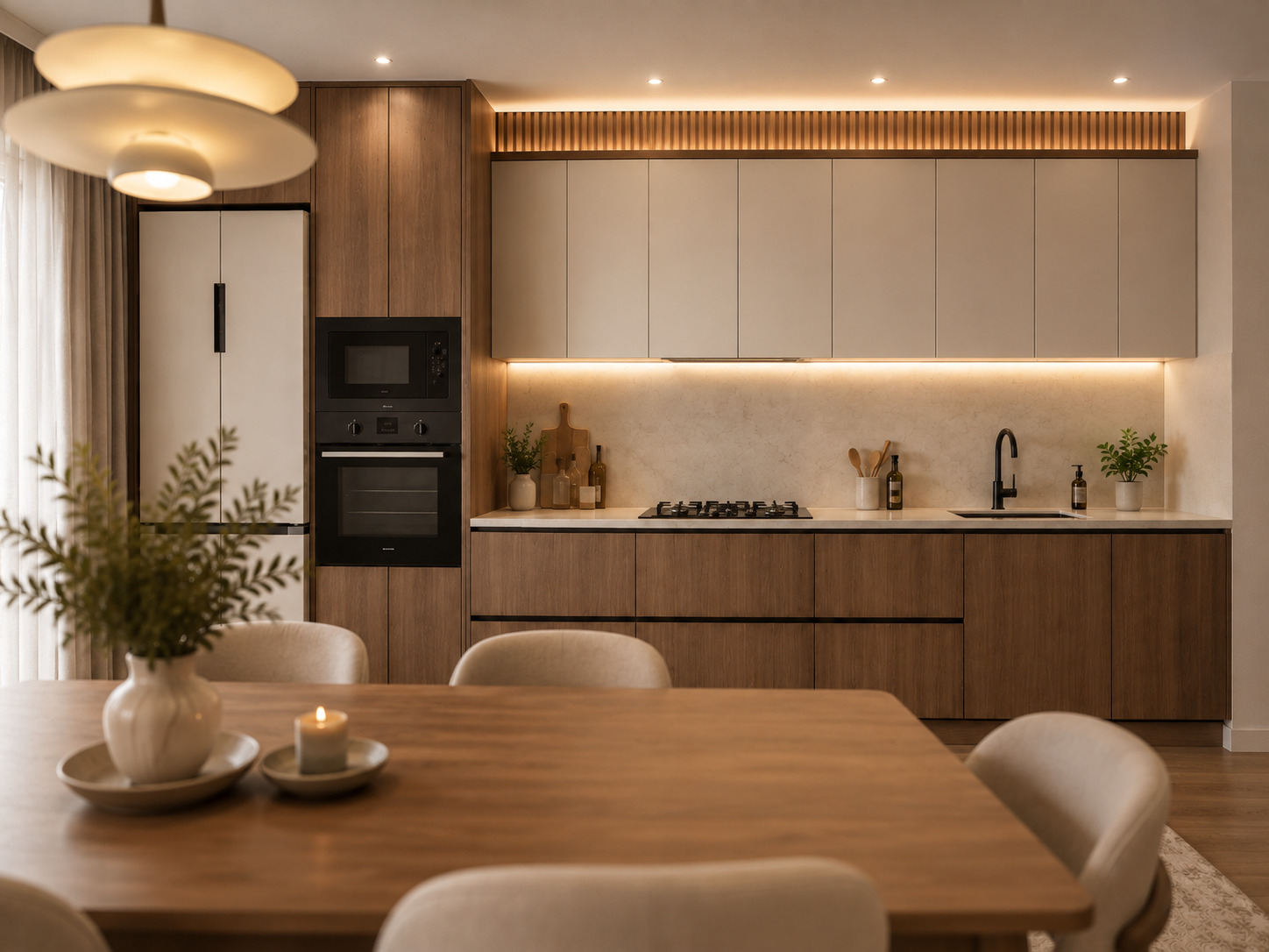 Modern Wooden Kitchen