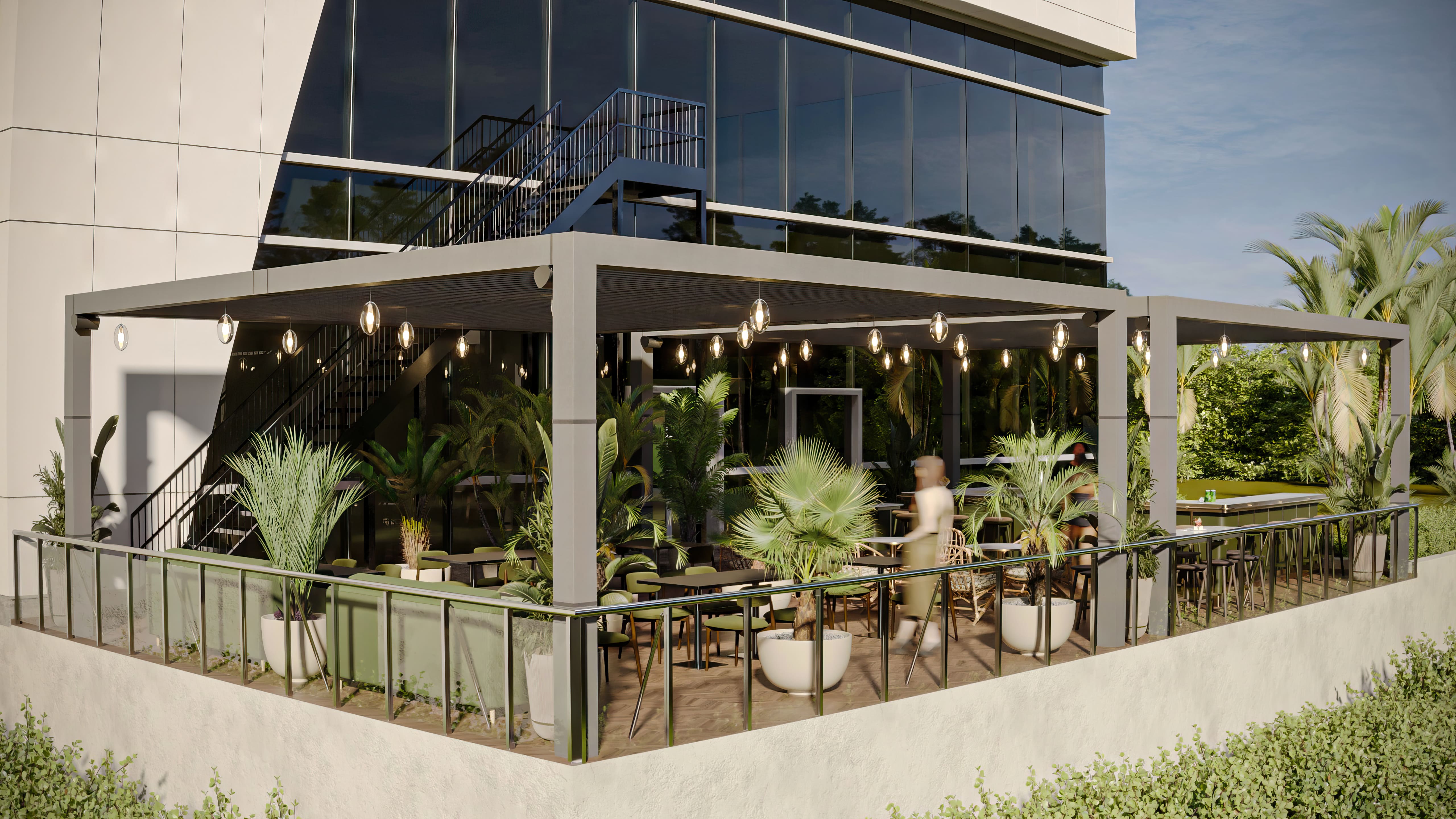 Açık Teras Otel Barı | GRO