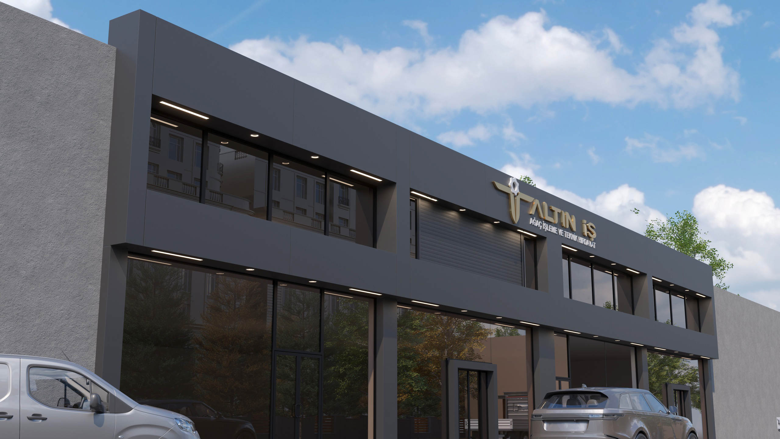 Altın Is Facade Design / Istanbul - TR