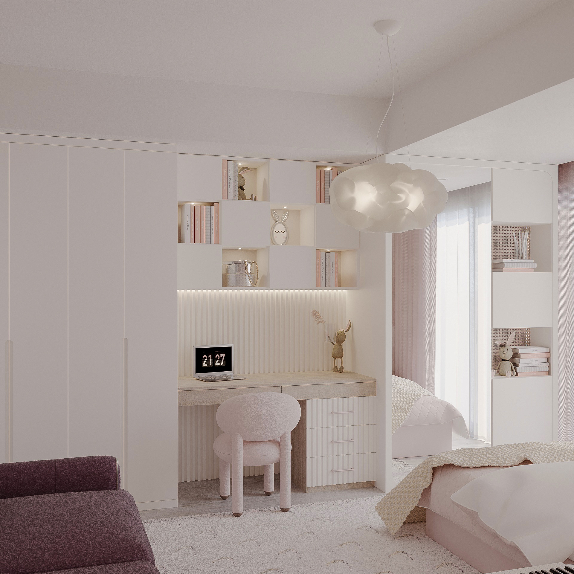 Pinky Girl Room