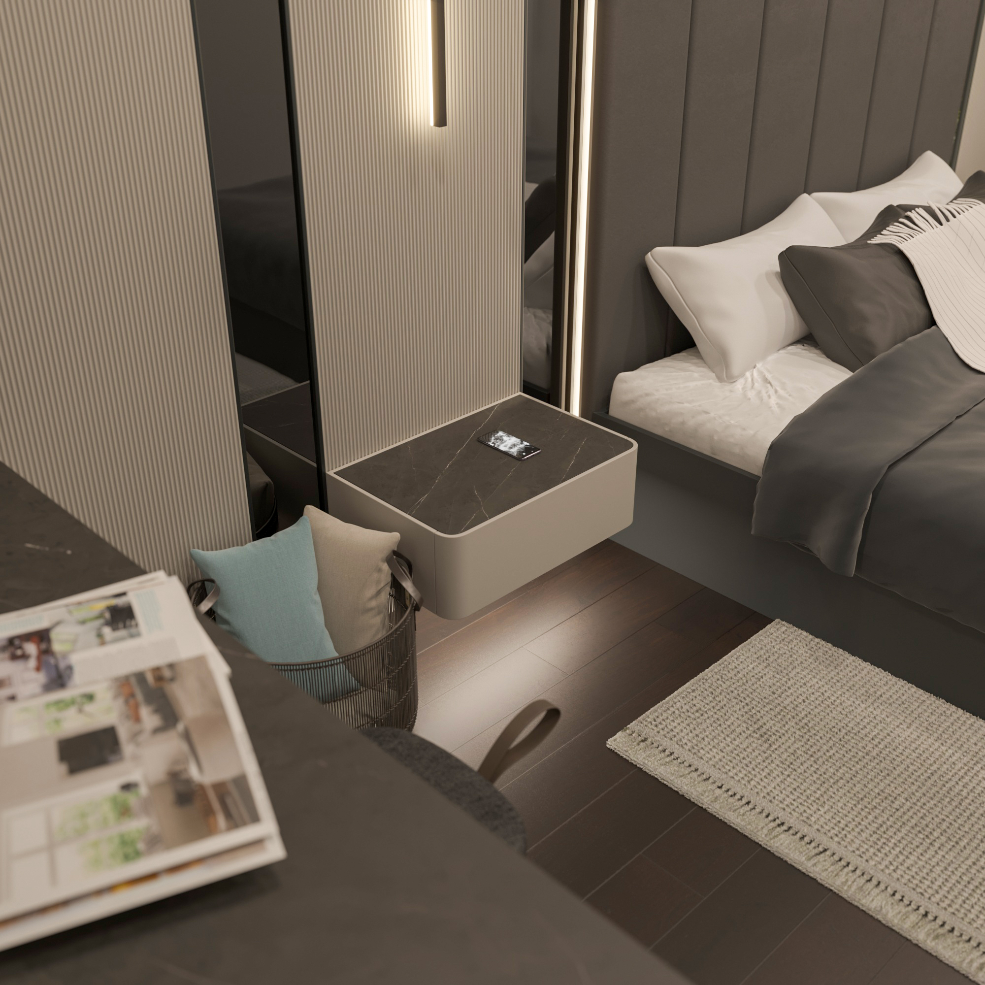 Softy Bedroom Design