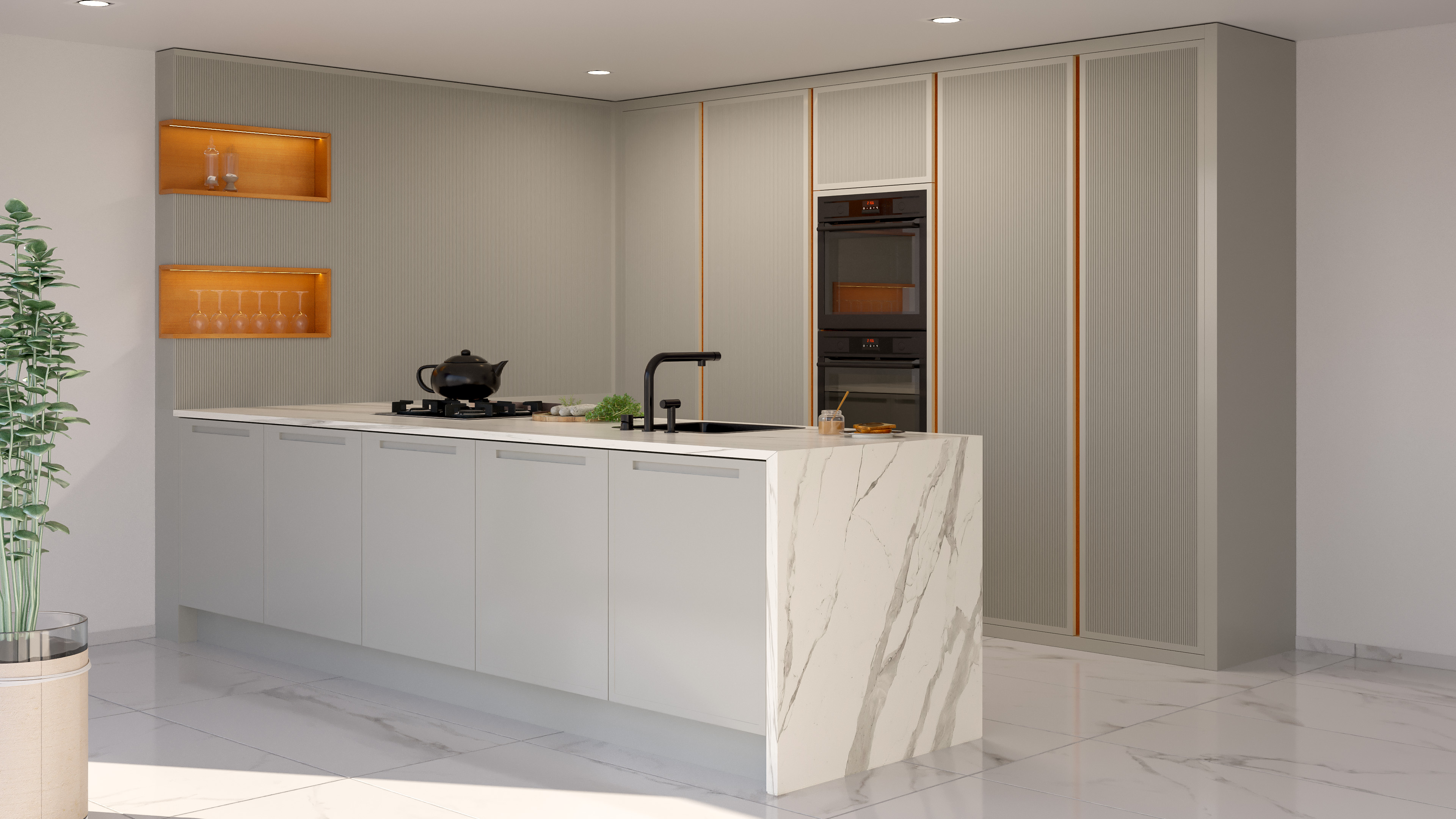 Grey Kitchen Design