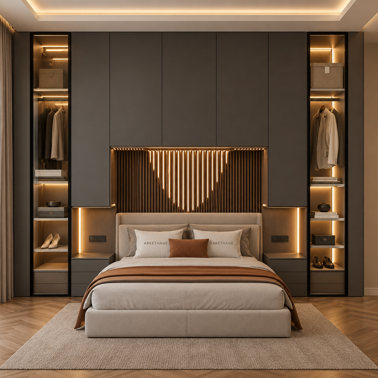 Over-Bed Wardrobes | Bespoke Bedroom Wardrobe